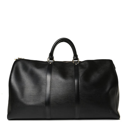 Louis Vuitton Epi Keepall 50 Black 1 of 24