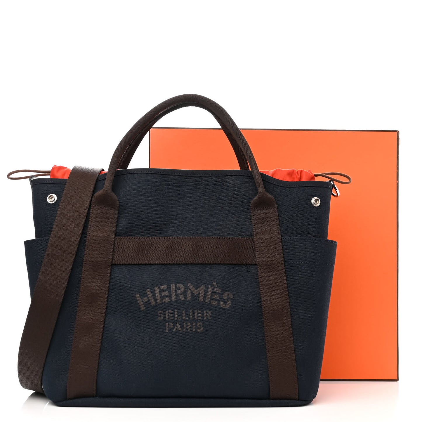 Canvas The Grooming Bag Bleu Navy Feu