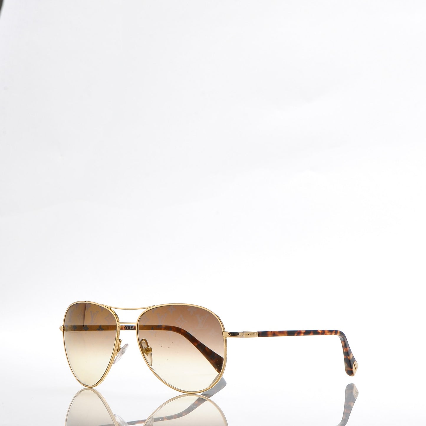 Conspiration Pilote Sunglasses Z0164U Gold