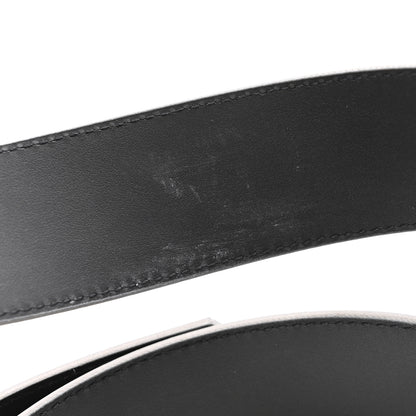 Louis Vuitton Damier Glitter Calfskin 40mm LV Pyramide Belt 110 44 Silver 6 of 6