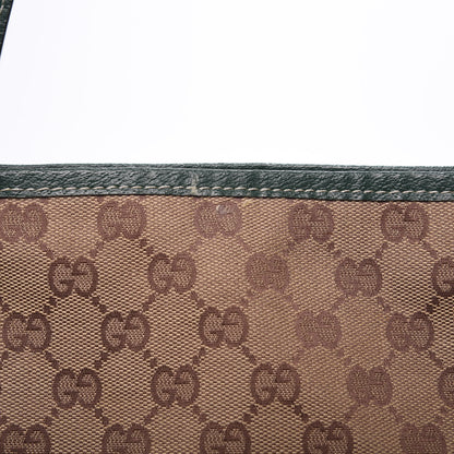 Gucci Monogram Medium Abbey Shoulder Bag Green 9 of 12