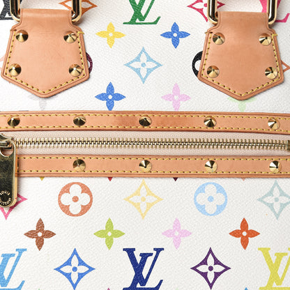 Louis Vuitton Monogram Multicolor Alma White 8 of 24