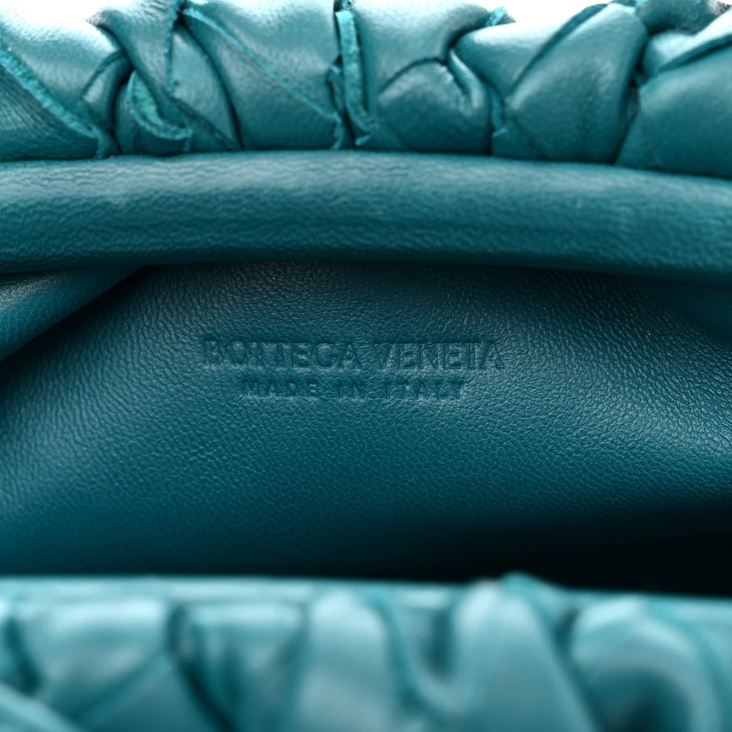 Nappa Intrecciato The Mini Pouch Mallard