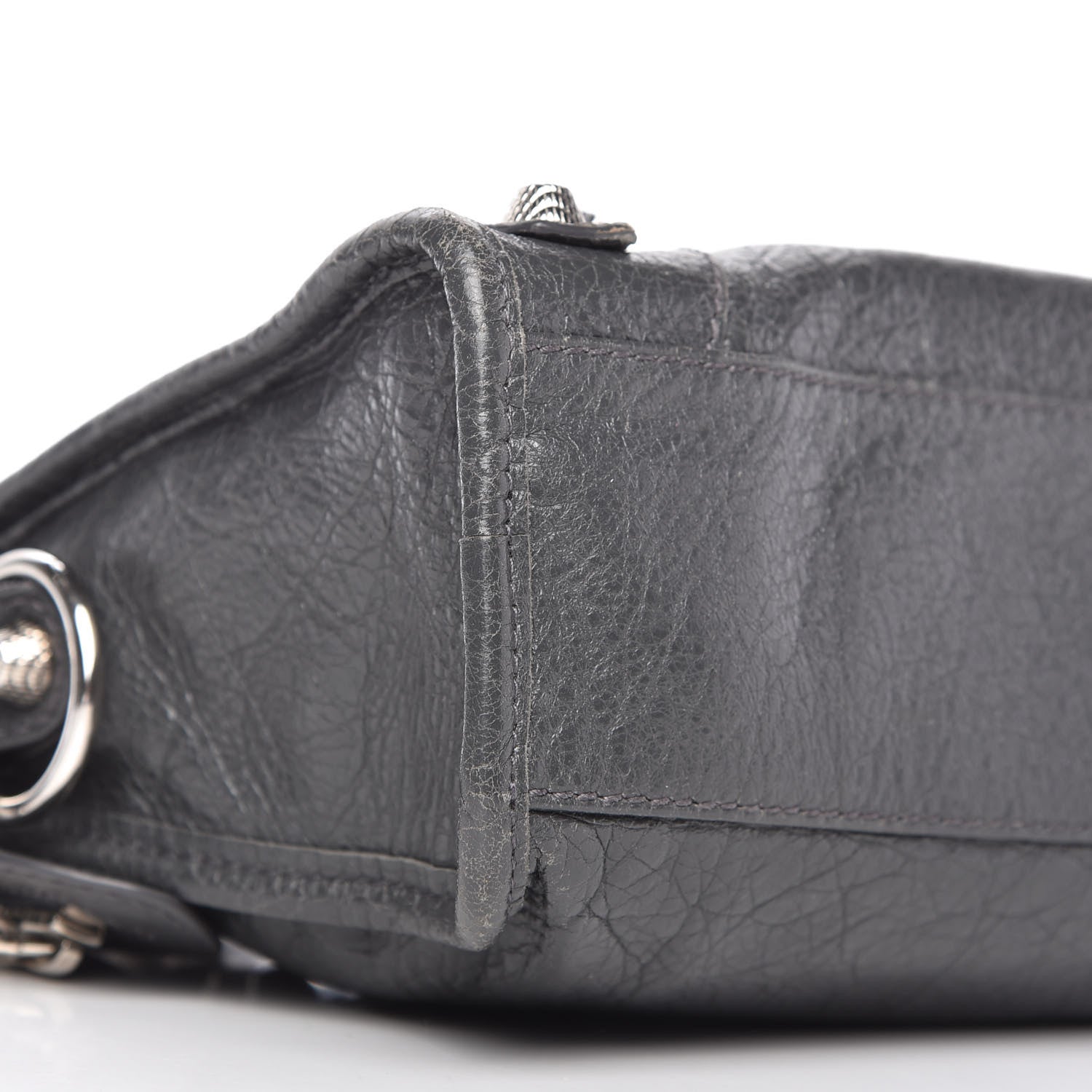 Balenciaga Agneau Giant 12 Gold Hardware Mini City Gris Fossile 6 of 9