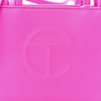 Telfar Vegan Leather Small Shopping Bag Azalea 8 of 10