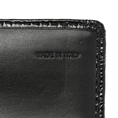 Burberry Nylon Beat Check Floral Continental Wallet Black 7 of 7