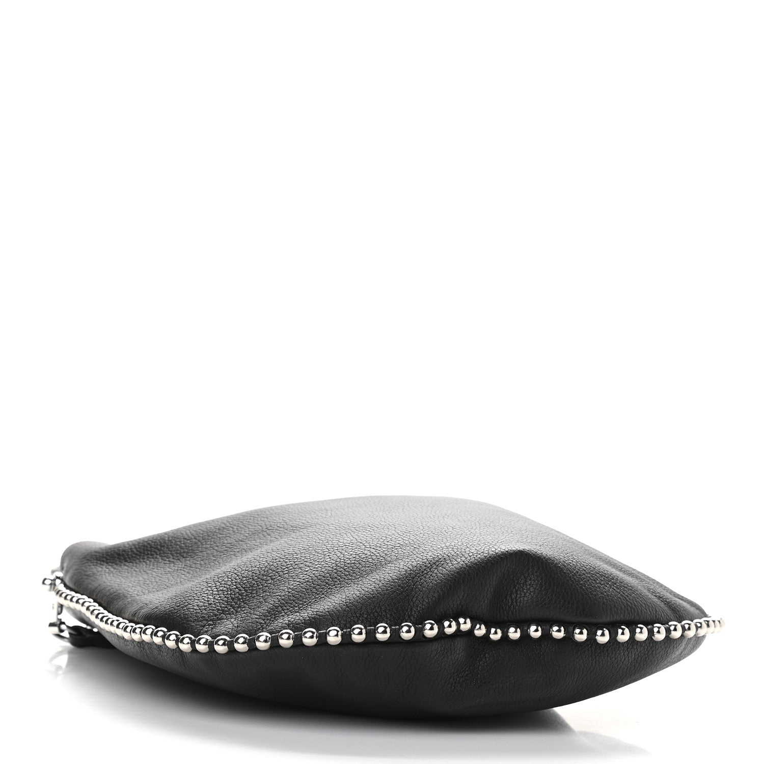 Alexander Wang Pebbled Calfskin Studded Roxy Hobo Black 4 of 8