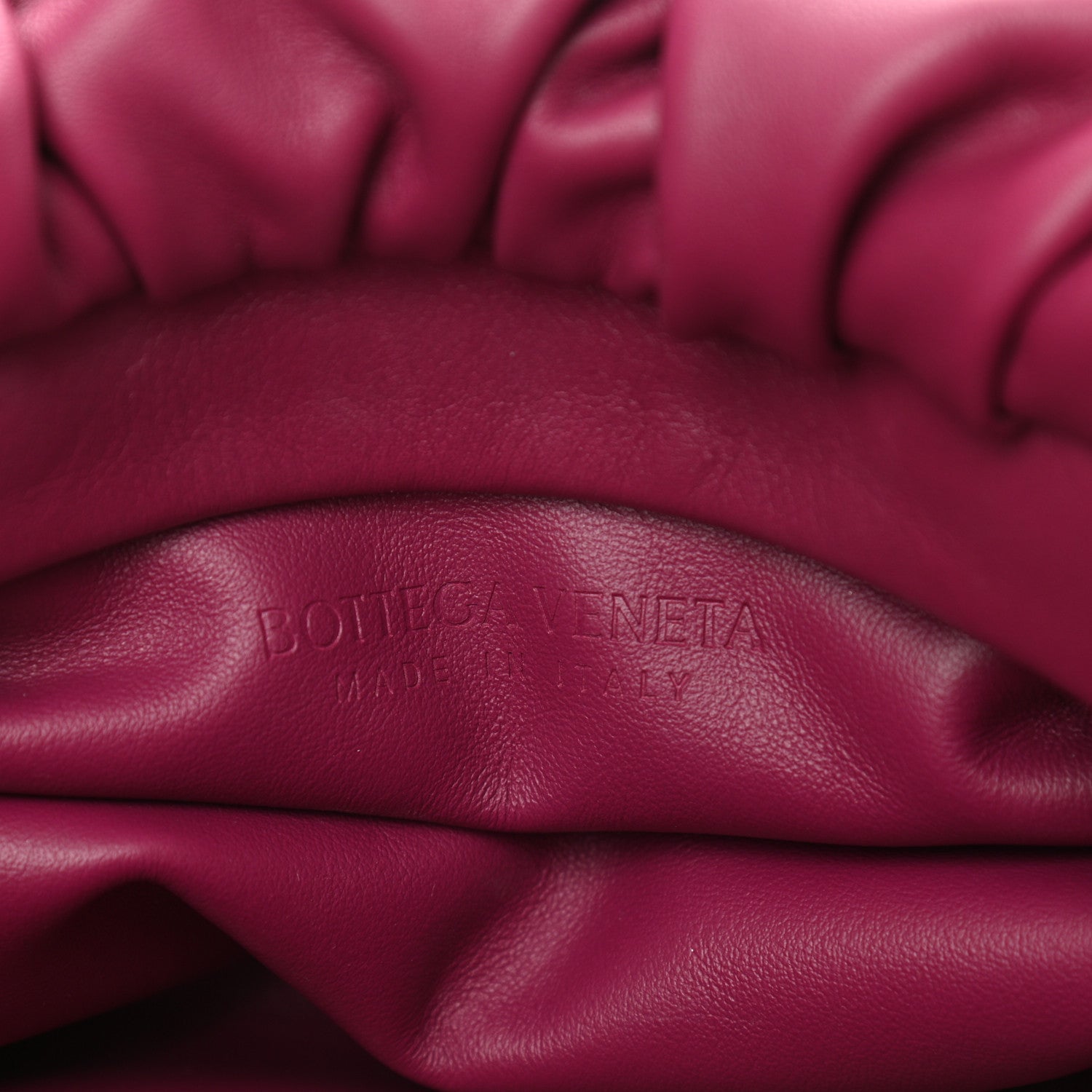 Bottega Veneta Calfskin The Pouch Chain Cinnabar 6 of 12