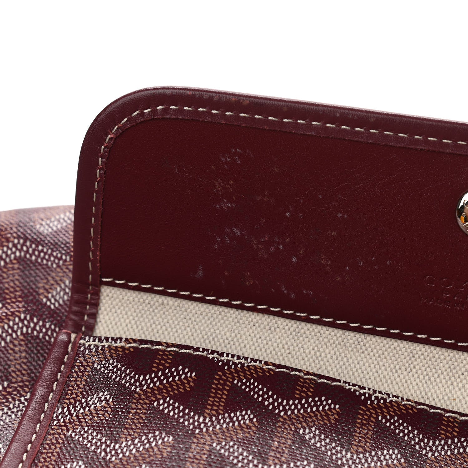 Goyard Goyardine Saint Louis PM Bordeaux 13 of 15
