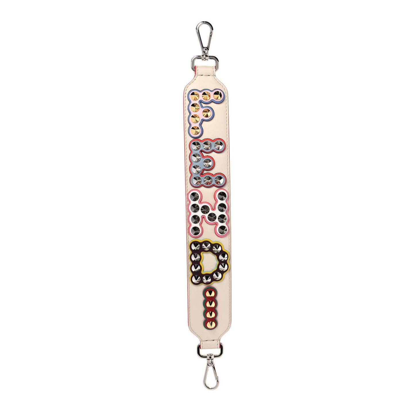 Vitello Dolce Fun Fair Metal Studded Strap You Camelia Multicolor
