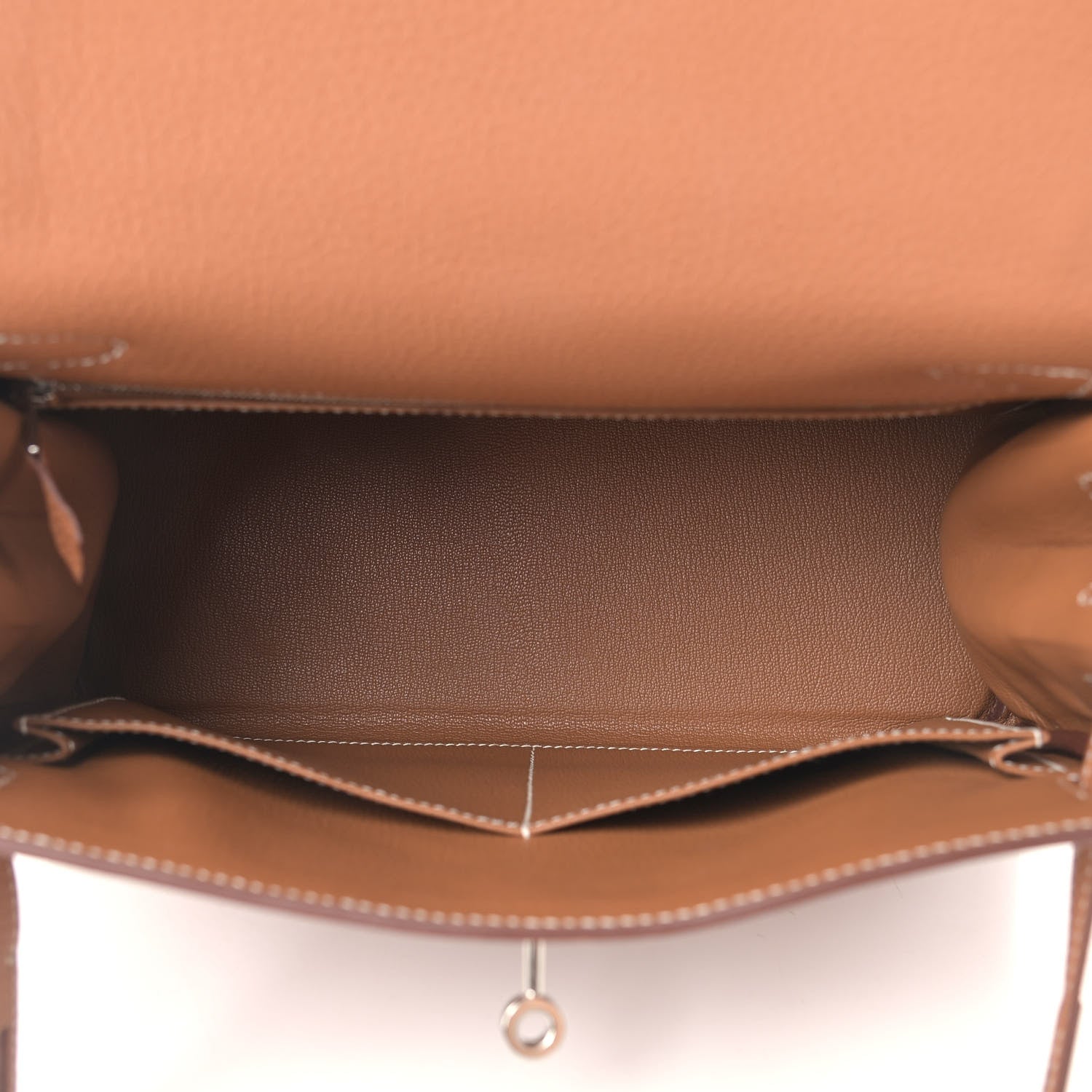 Hermes Togo Kelly Retourne 28 Gold 5 of 11