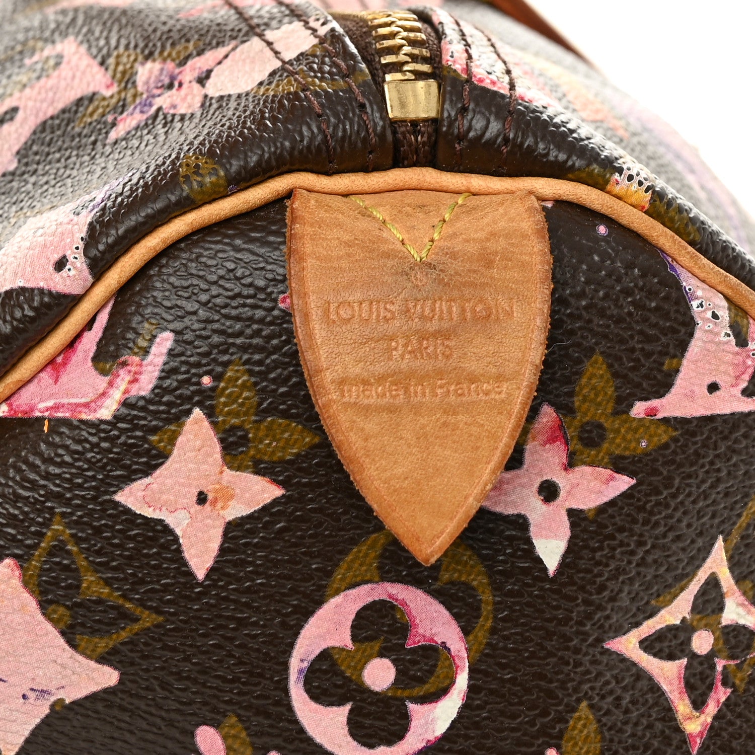 Louis Vuitton Watercolor Aquarelle Speedy 35 Brown 6 of 13