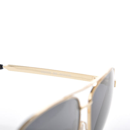 Gucci Aviator Sunglasses GG0237S Gold 5 of 9