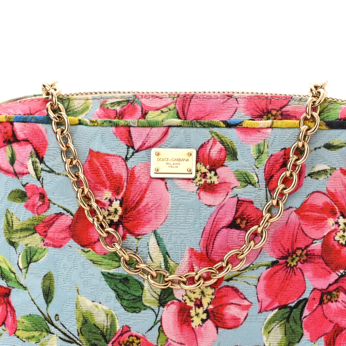 Brocade Floral Glam Crossbody Camera Bag Multicolor