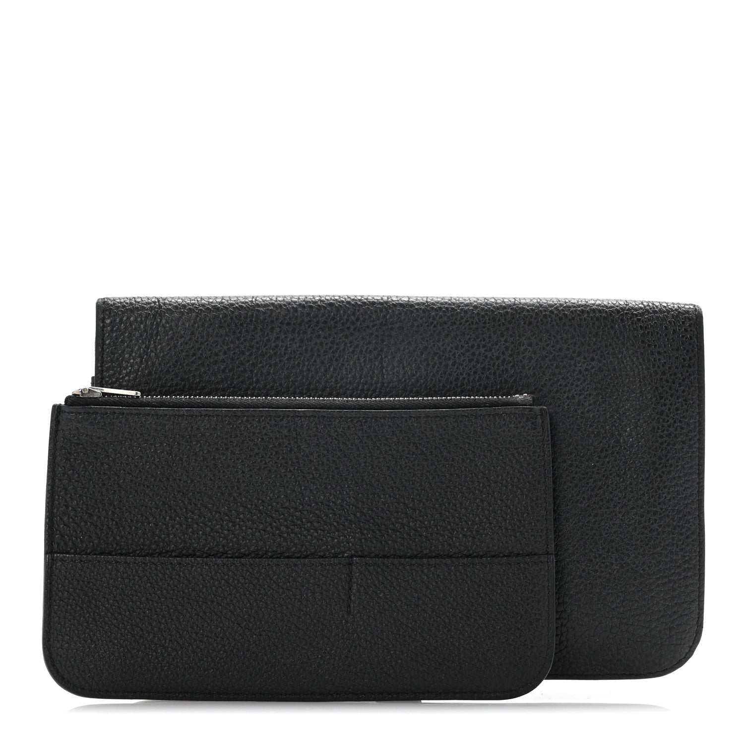 Hermes Togo Dogon Duo Wallet Black 15 of 15