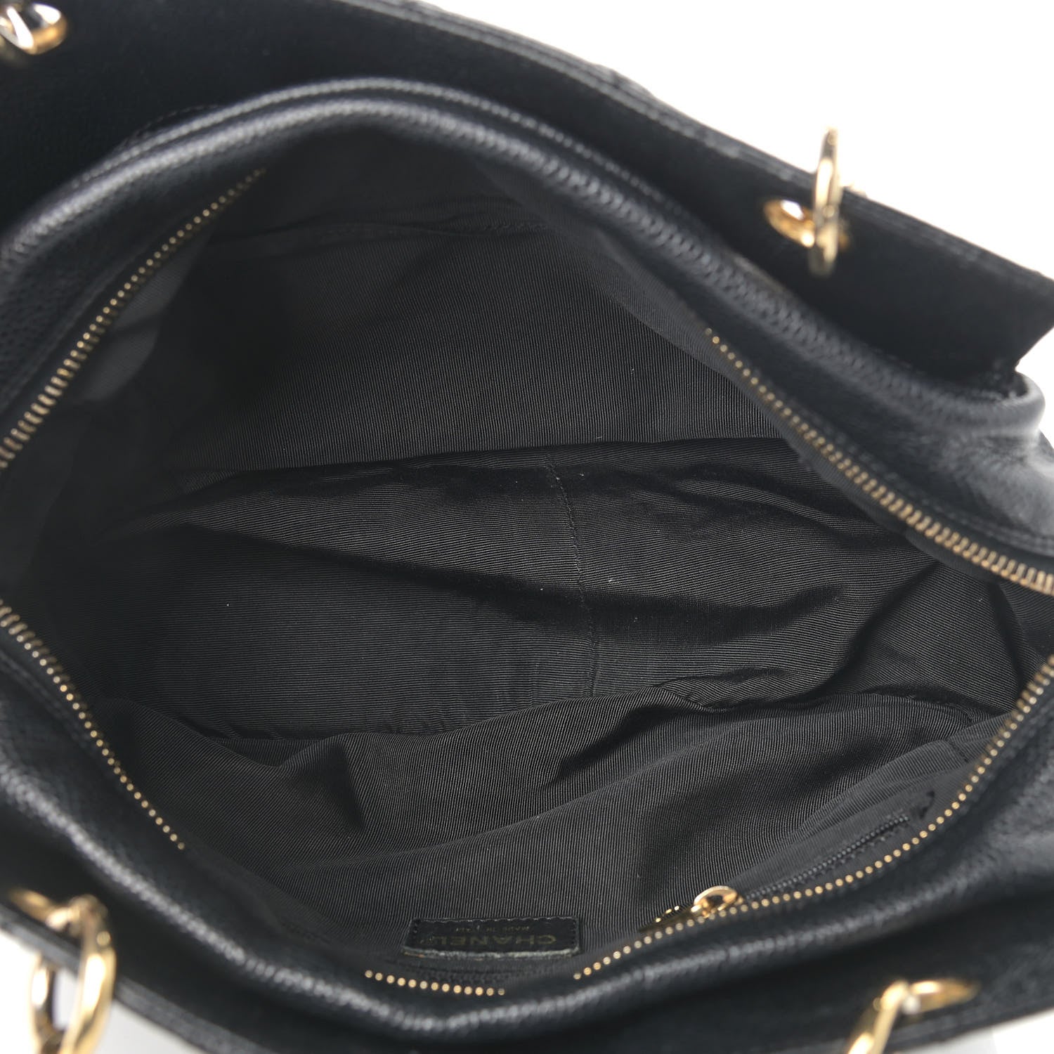 Chanel Caviar Quilted Petit Timeless Tote PTT Black 5 of 11