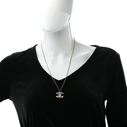 Chanel Baguette Crystal CC Necklace Gold 2 of 5