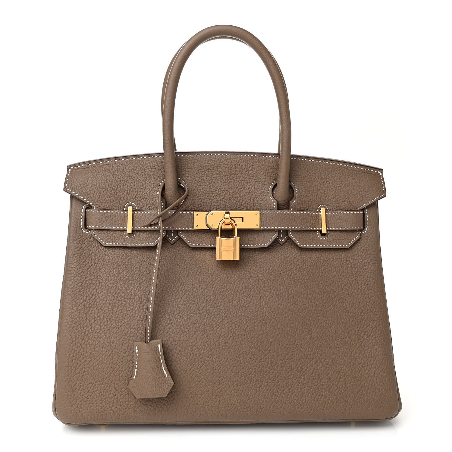 Hermes Togo Birkin 30 Etoupe 1 of 12