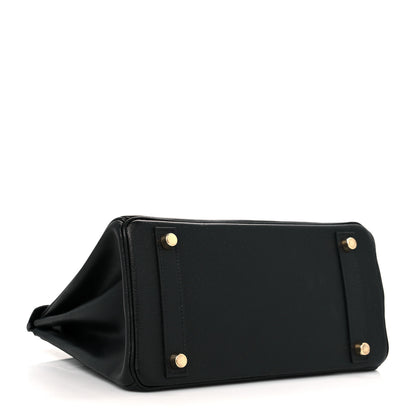 Hermes Epsom Birkin 25 Black 4 of 11