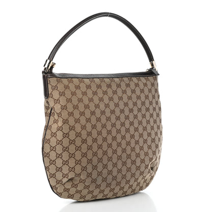 Gucci Monogram Hobo Dark Brown 3 of 9