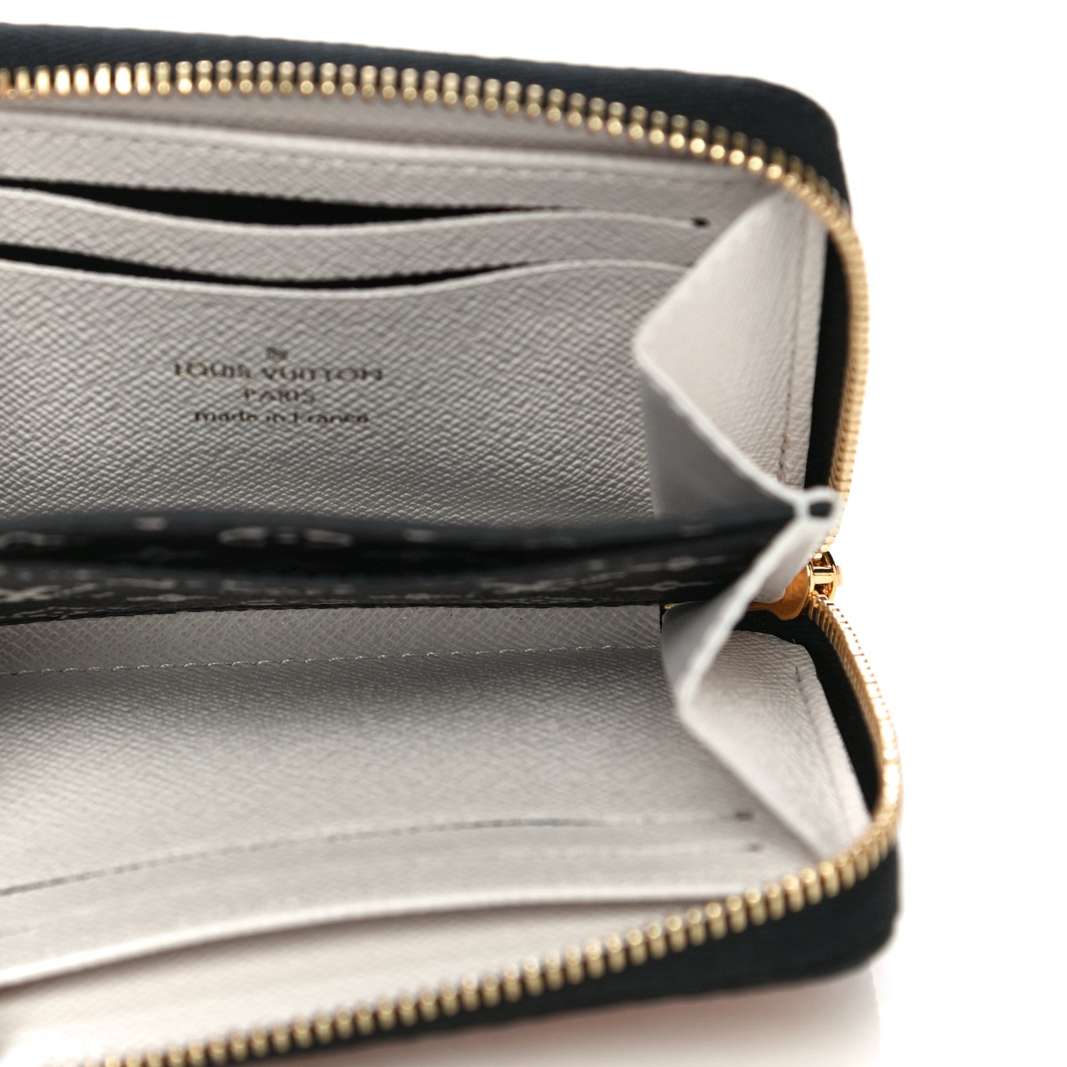 Louis Vuitton Monogram Giant Crafty Zippy Coin Purse Creme Caramel 5 of 9