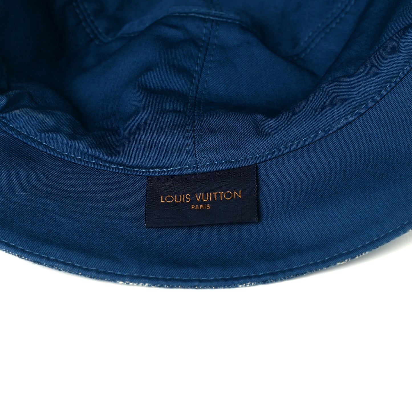 Monogram Denim Transformable Bob Bucket Hat 58 Blue