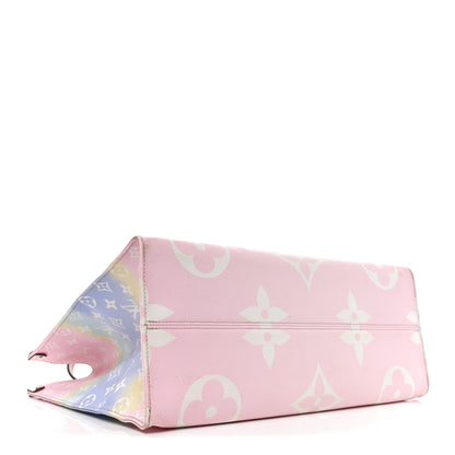 Louis Vuitton Monogram Escale Onthego GM Pastel 4 of 9
