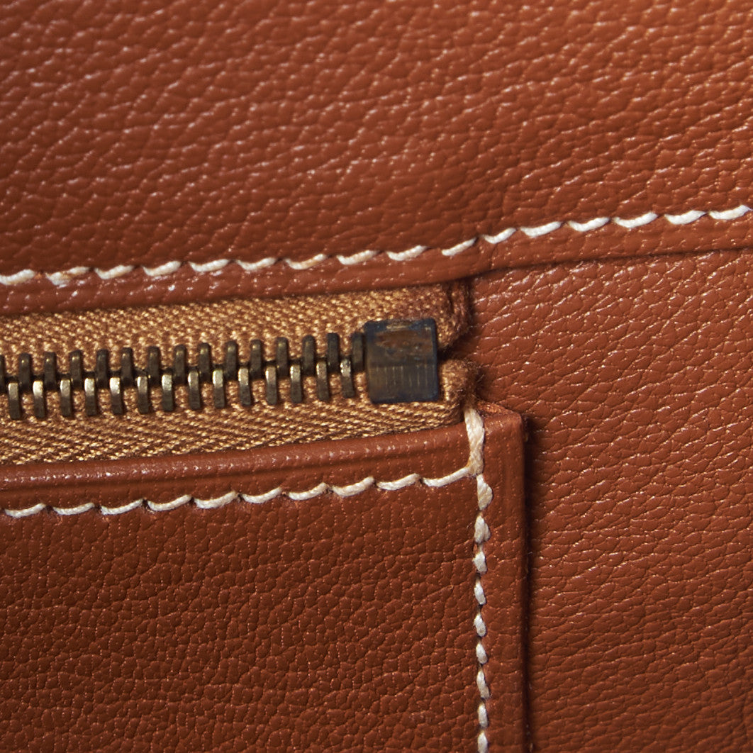 Hermes Courchevel Birkin 35 Gold 17 of 31