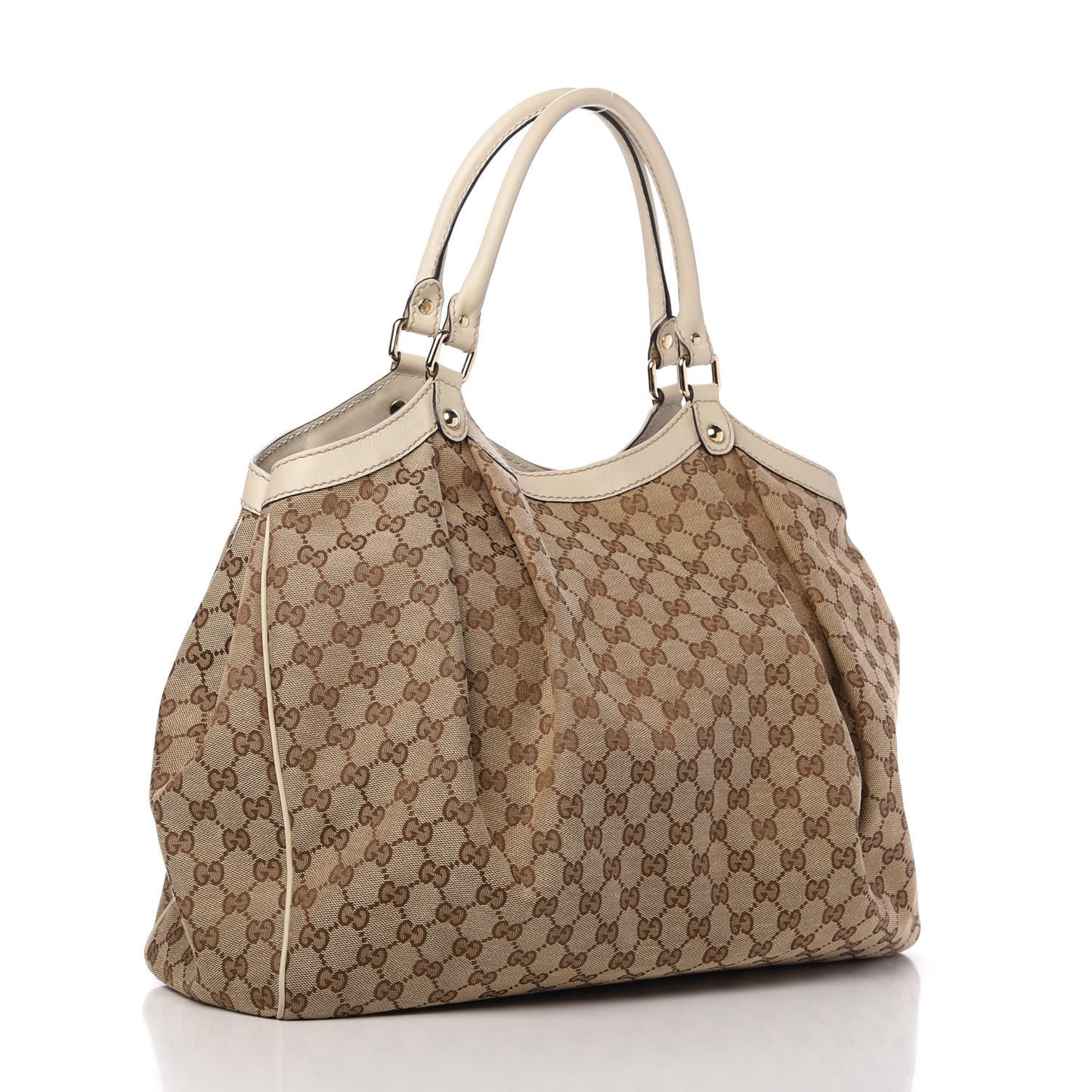 Monogram Large Sukey Tote Off White
