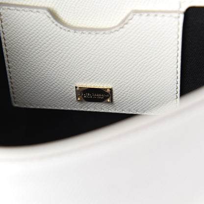 Dolce & Gabbana Dauphine Lemon Print Medium Miss Sicily Satchel White 5 of 8