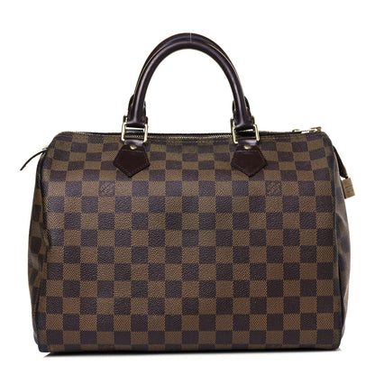 Louis Vuitton Damier Ebene Speedy 30 1 of 20