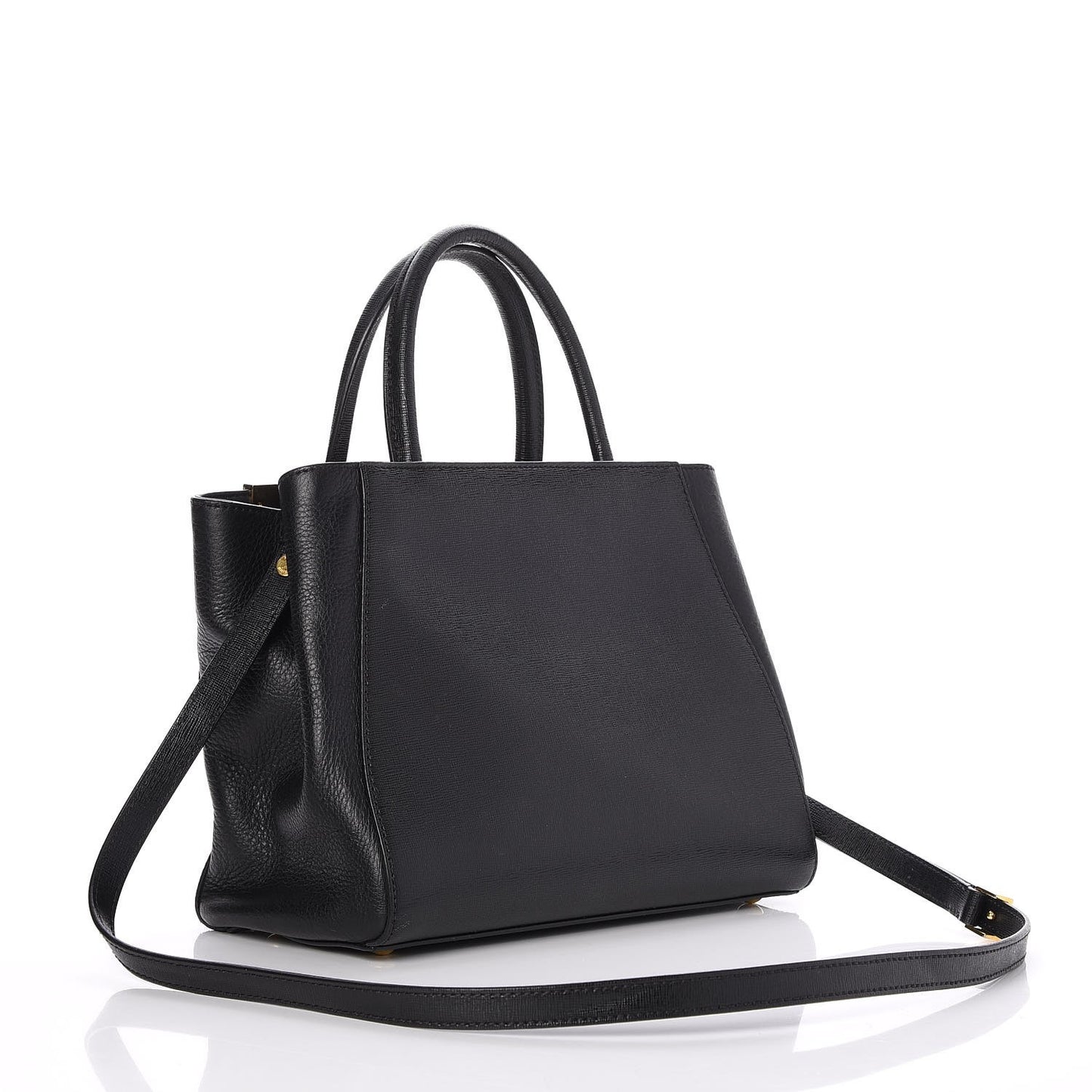 Vitello Elite Petite 2Jours Tote Black