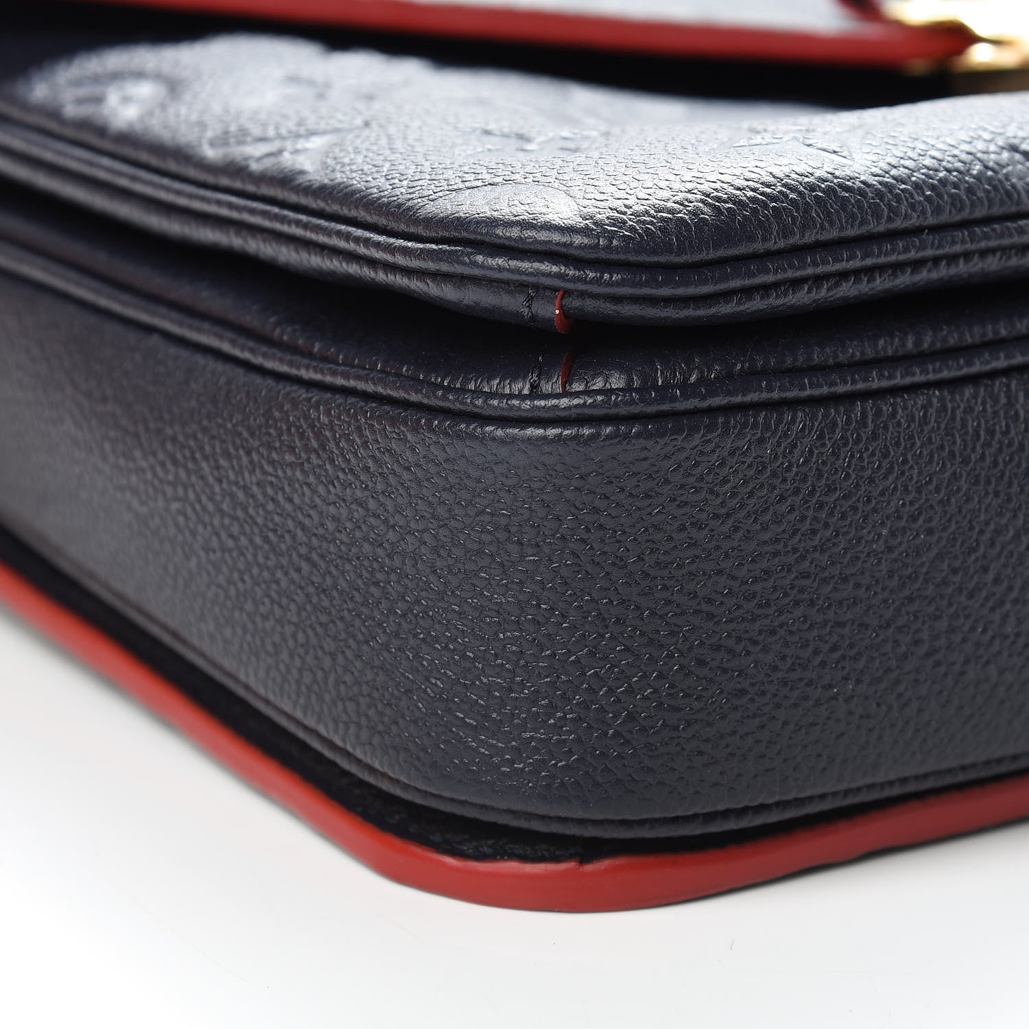 Louis Vuitton Empreinte Pochette Metis Marine Rouge 9 of 11