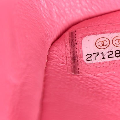 Chanel Caviar Quilted Medium Double Flap Pink 7 of 10
