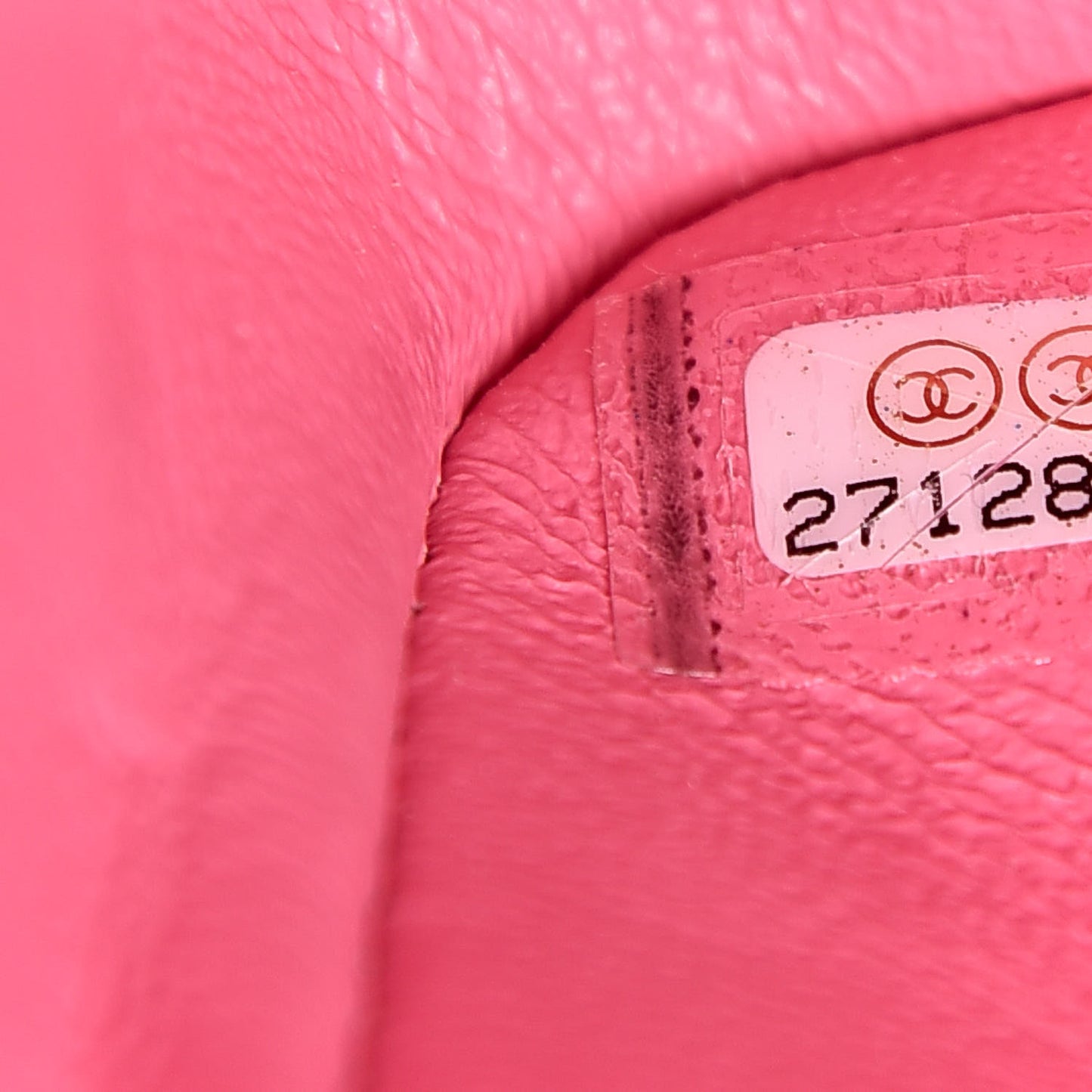 Caviar Quilted Medium Double Flap Pink