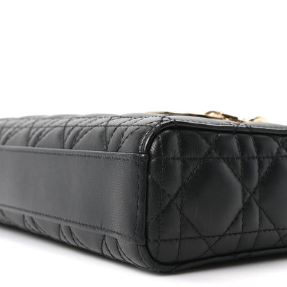 Christian Dior Lambskin Cannage Medium Lady D-Joy Black 10 of 10