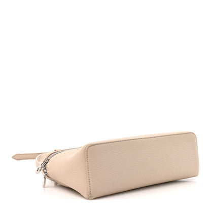 Loro Piana Grained Calfskin L19 Extra Pocket Pouch Light Travertine 3 of 11