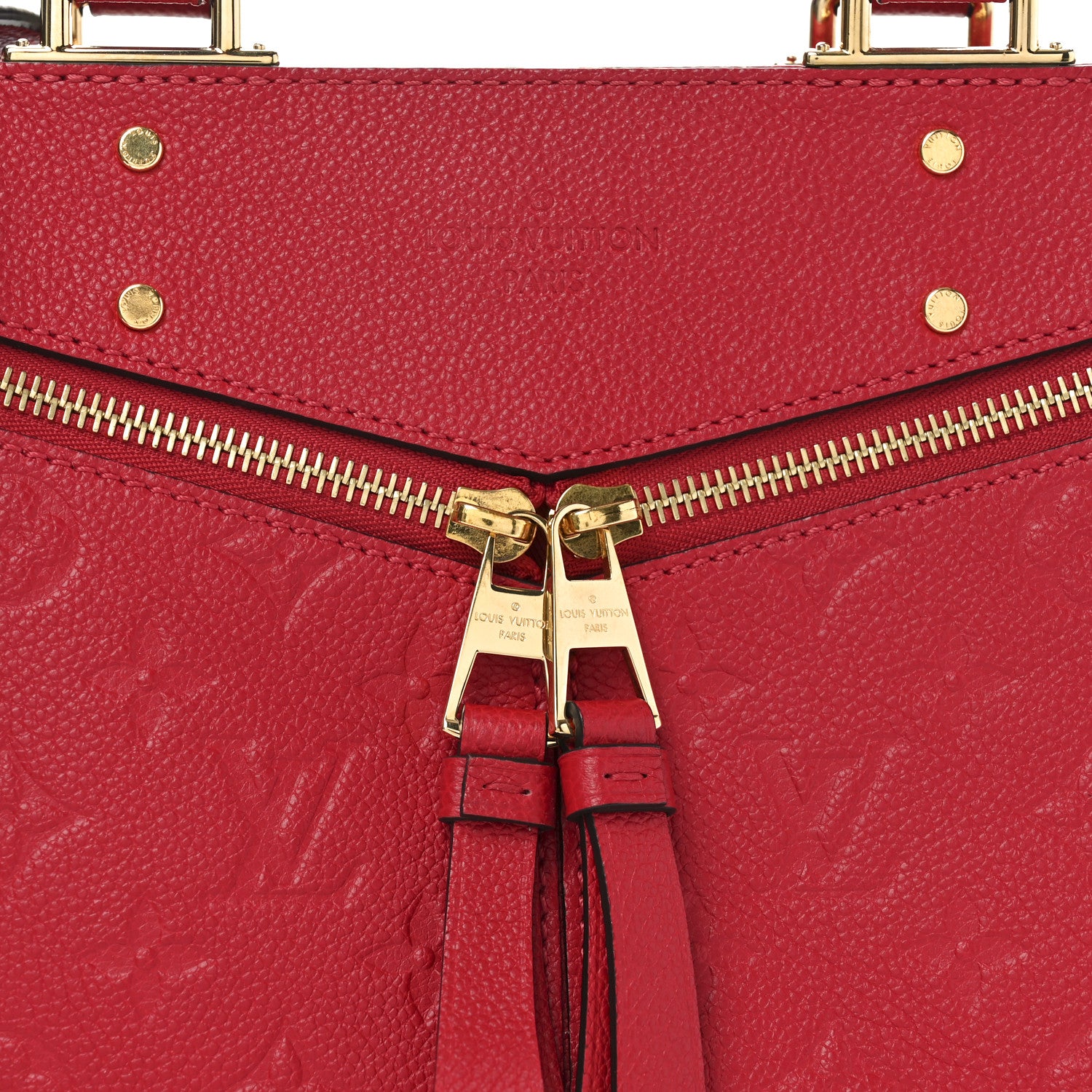 Louis Vuitton Empreinte Sully PM Scarlet 7 of 9