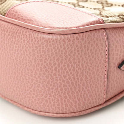 Gucci Monogram Mini Bree Messenger Bag Beige Soft Pink 10 of 10