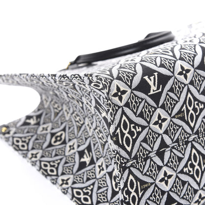Louis Vuitton Jacquard Since 1854 Onthego GM Grey 9 of 10