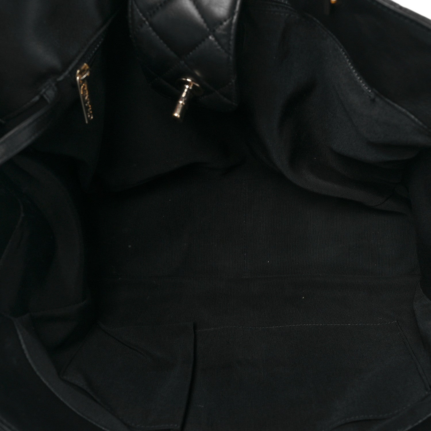 Chanel Calfskin Quilted Timeless Tote Black 5 of 7