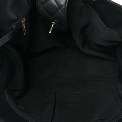 Chanel Calfskin Quilted Timeless Tote Black 5 of 7