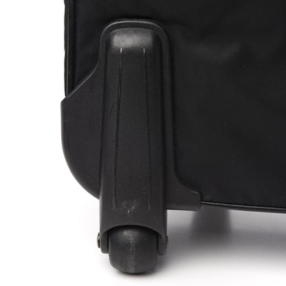 Prada Tessuto Nylon Saffiano Trolley Luggage Black 10 of 11