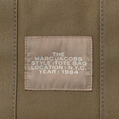 Marc Jacobs Cotton Canvas Small The Traveler Tote Bag Slate Green 7 of 11