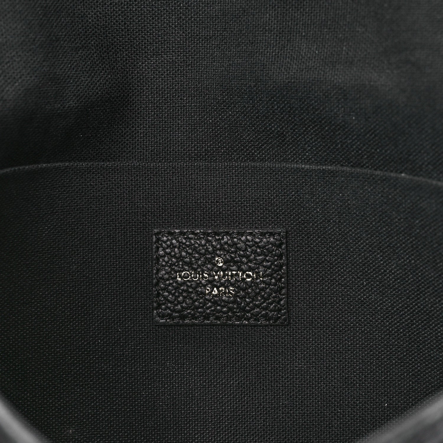 Louis Vuitton Empreinte Pochette Felicie Chain Wallet Black 9 of 15