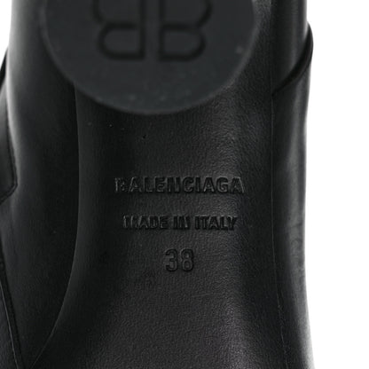 Balenciaga Soft Leather Lady Pedestal 90mm Booties 38 Black 6 of 10