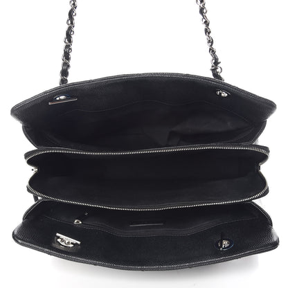 Chanel Caviar Quilted Timeless CC Soft Tote Black 7 of 15