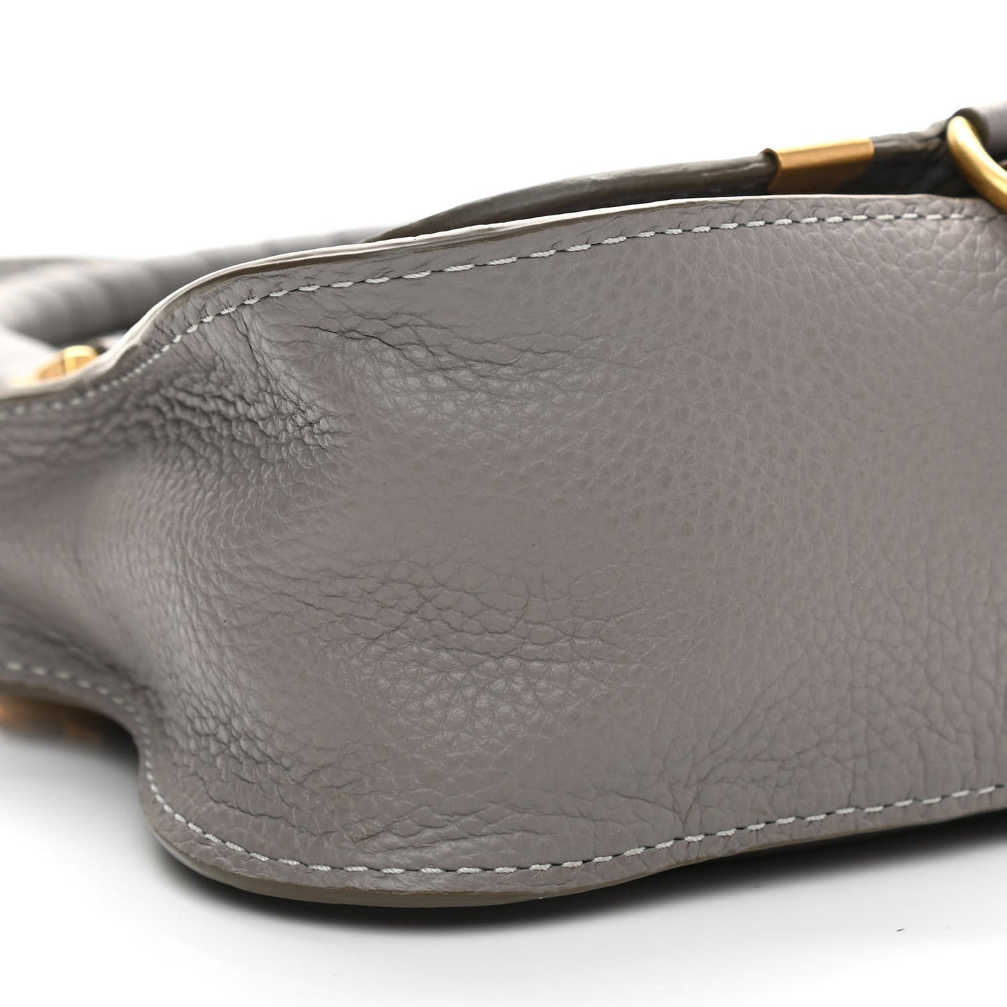 Calfskin Mini Marcie Satchel Cashmere Grey