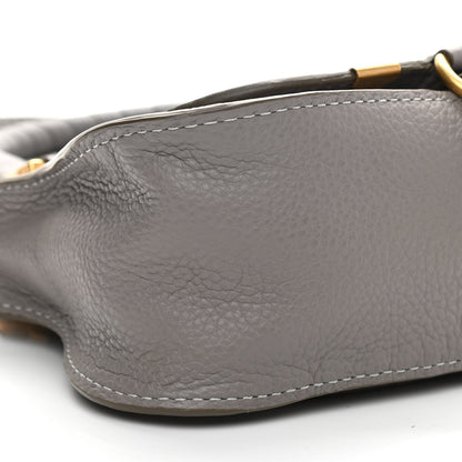 Chloe Calfskin Mini Marcie Satchel Cashmere Grey 8 of 9