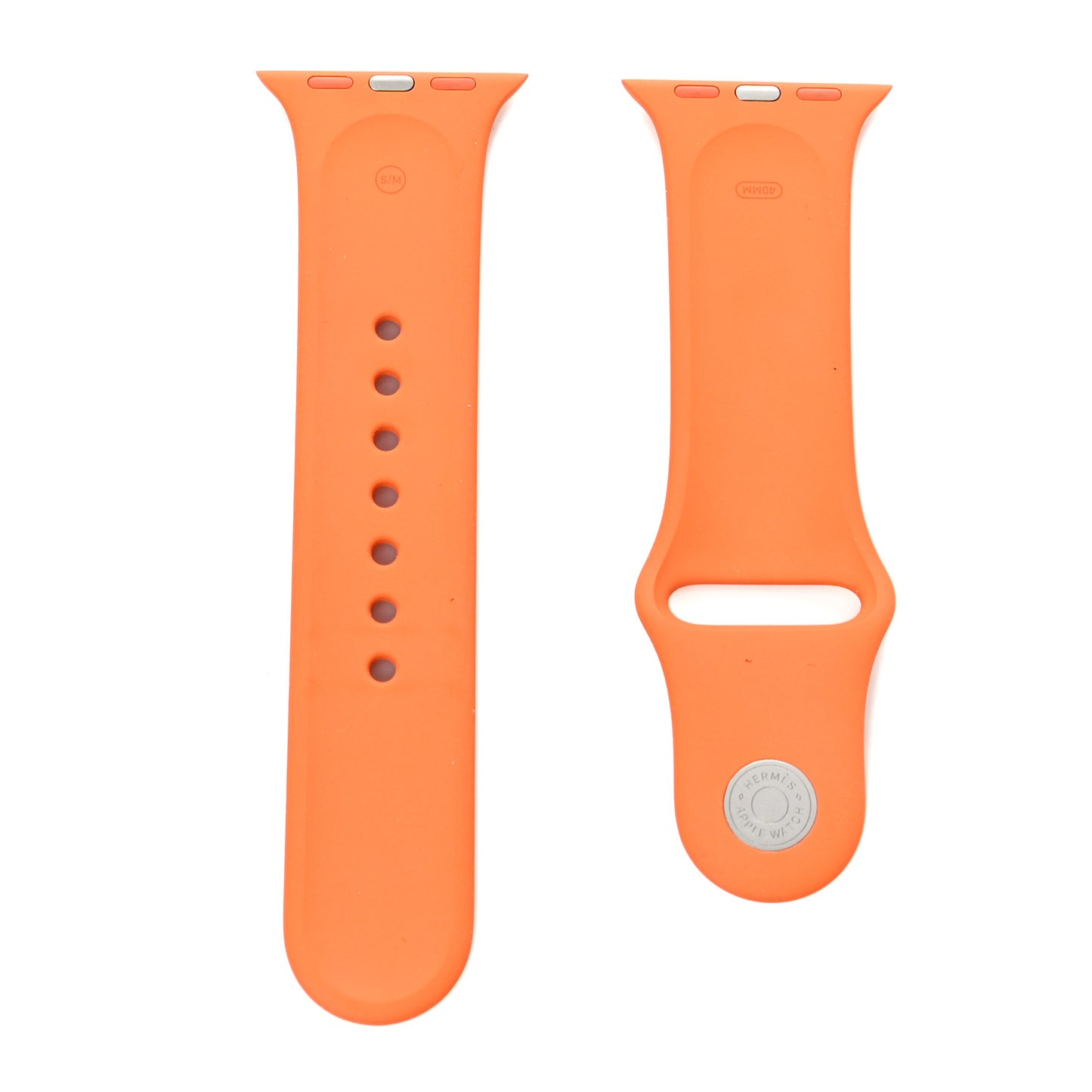 Silicone 40mm Apple Sports Watch Single Tour Band Orange